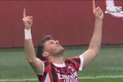 米蘭3-1鎖定勝局！丘庫埃澤內(nèi)切助攻 S-希門尼斯晃過防守推射雙響
