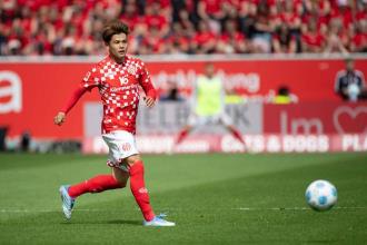 日本中場佐野海舟本賽季總跑動(dòng)距離排名德甲第一，達(dá)393.7公里